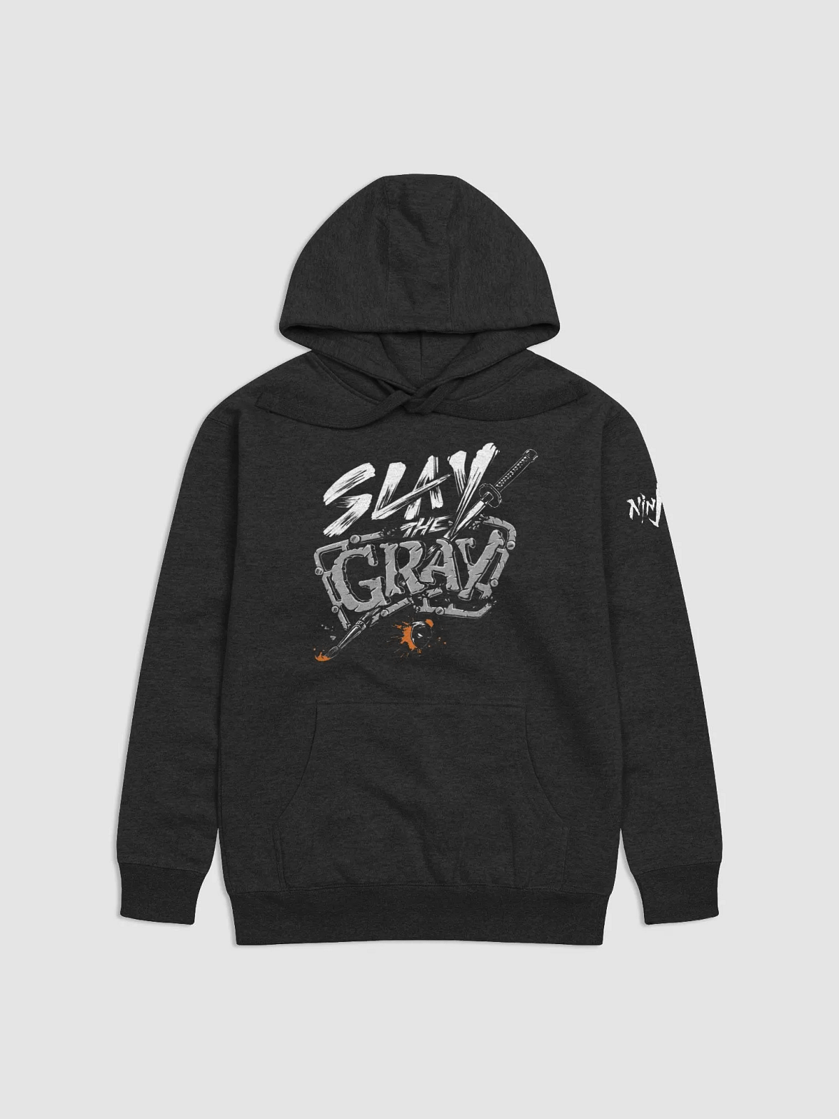 Slay the Gray Hoodie - view 1