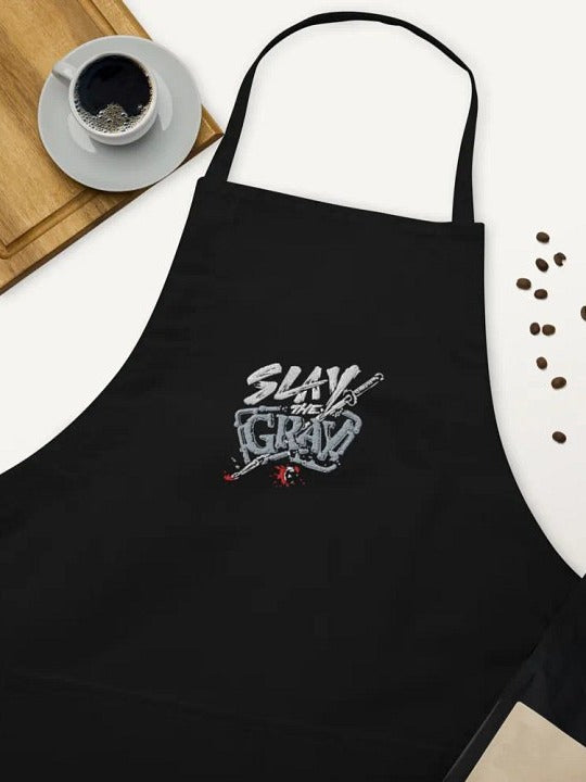NINJON Embroidered Hobby Apron