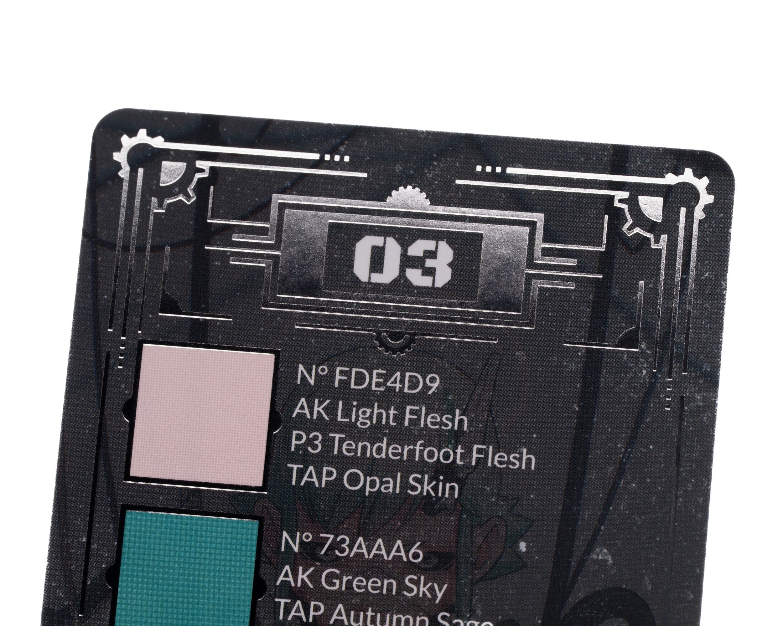 Deck of Many Colors Sci-Fi edition — close-up card detail