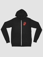 Ninjon Red Zip Hoodie — view 1