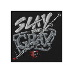 NINJON Slay the Gray Embroidered Patch — padded for collection grid